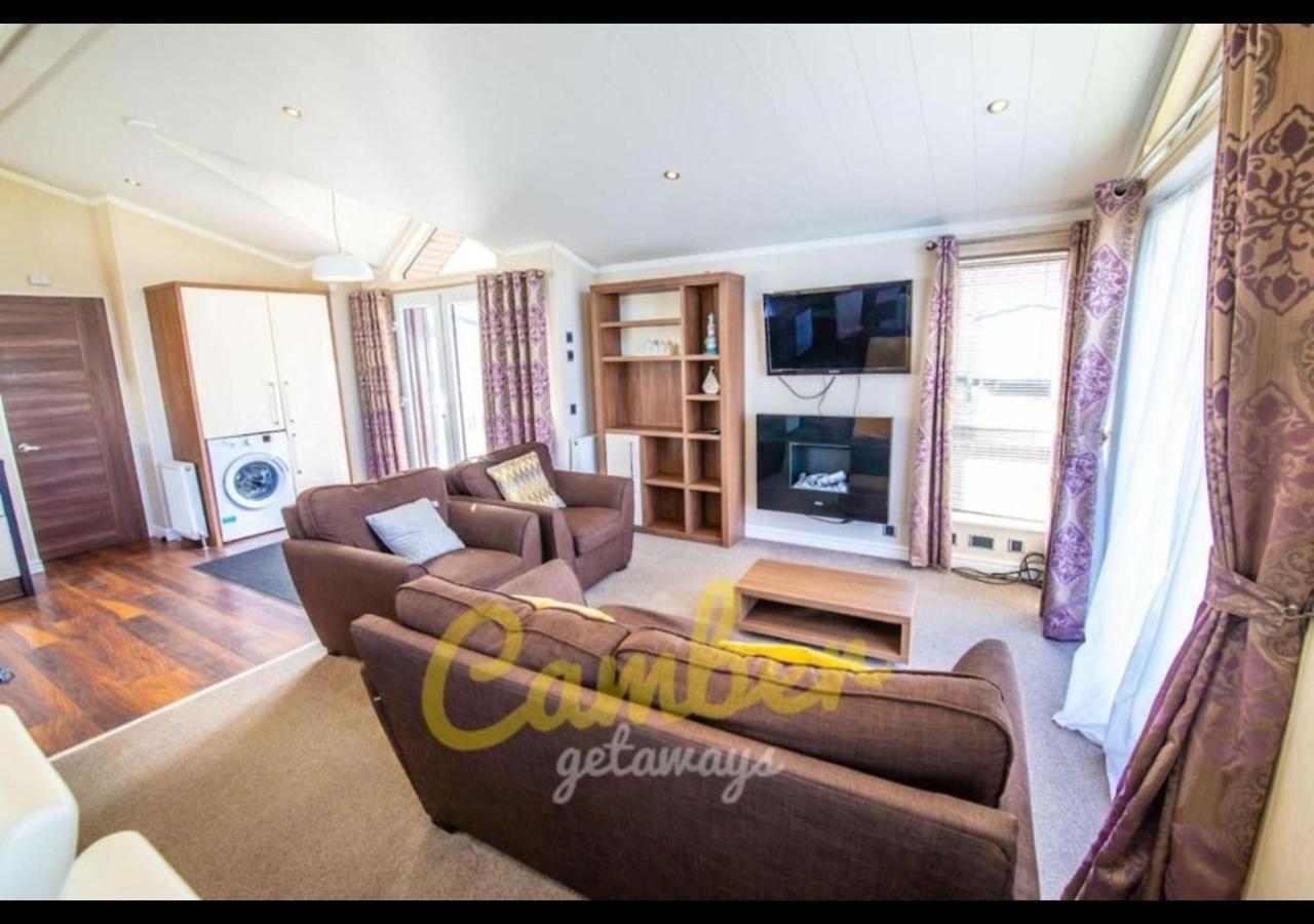 Mp768 - Camber Sands Holiday Park - Huge Lodge - Small Dog Friendly - Sleeps 8 Экстерьер фото
