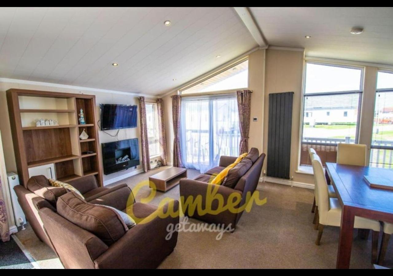 Mp768 - Camber Sands Holiday Park - Huge Lodge - Small Dog Friendly - Sleeps 8 Экстерьер фото